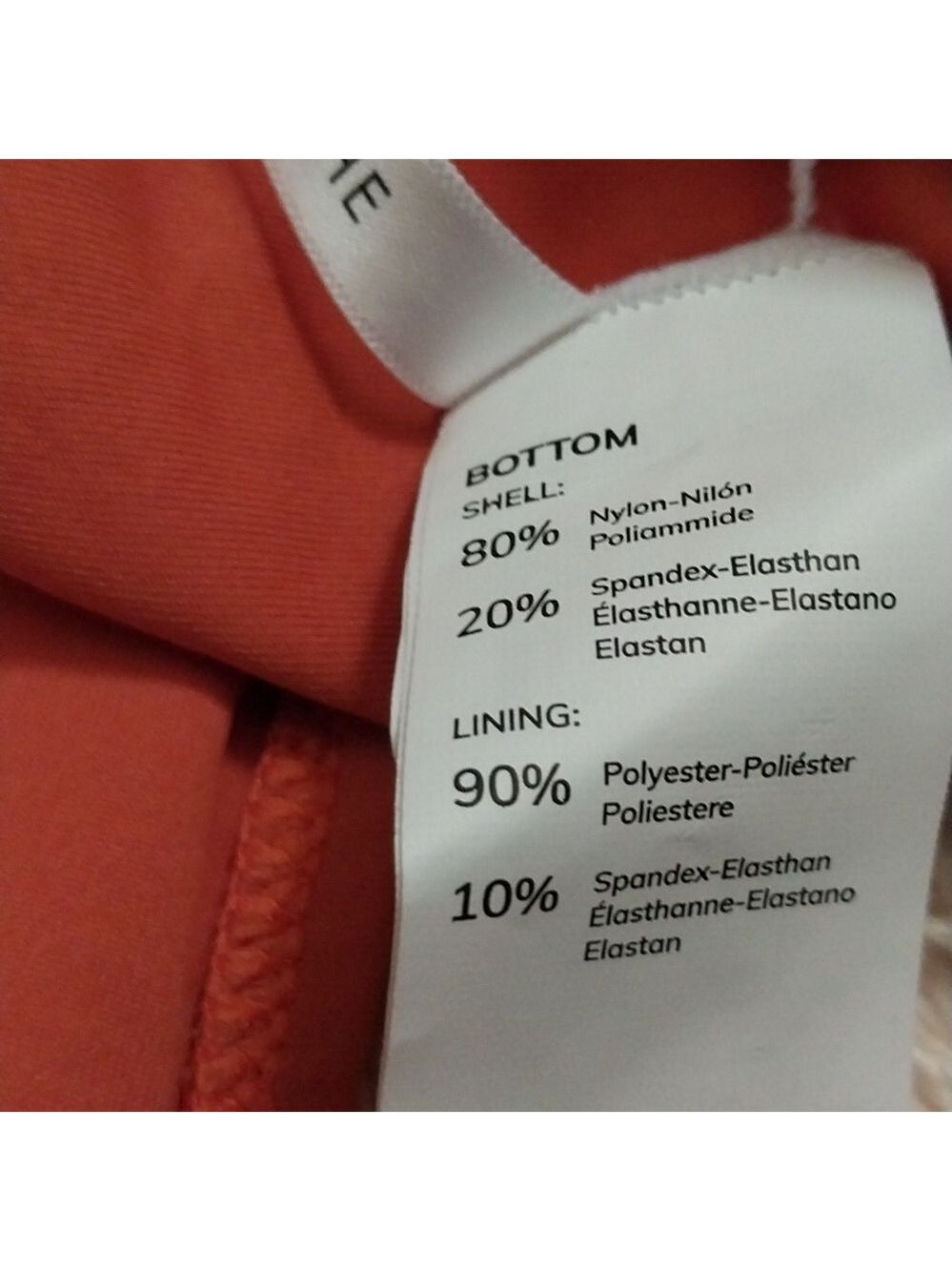 CUPSHE Women's Orange Bikini Bottom NWT Size M - Picture 9 of 12